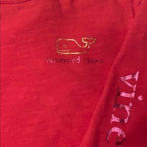 Vineyard vines foil l/s top